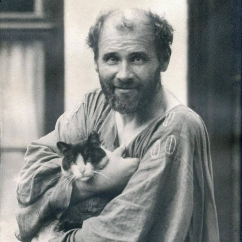 collection gustav klimt carré d'artistes